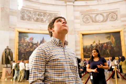 Nathanael Simmons in Rotunda 