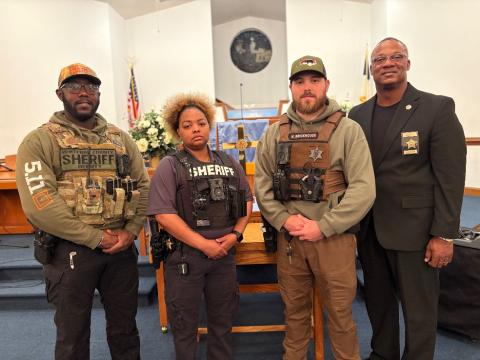 Rep. Davis and Hertford County Sheriffs Department 